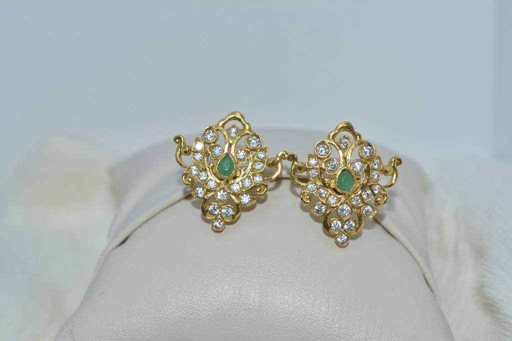 Golden Verde Earrings : lvt21