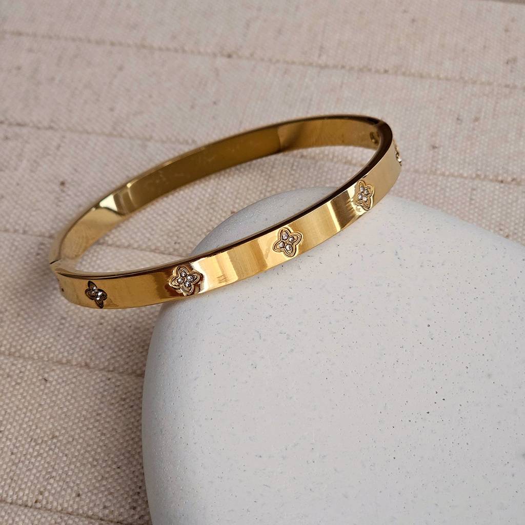 Lily Bangle Bracelet : TAA-9708117721366-BRACELET