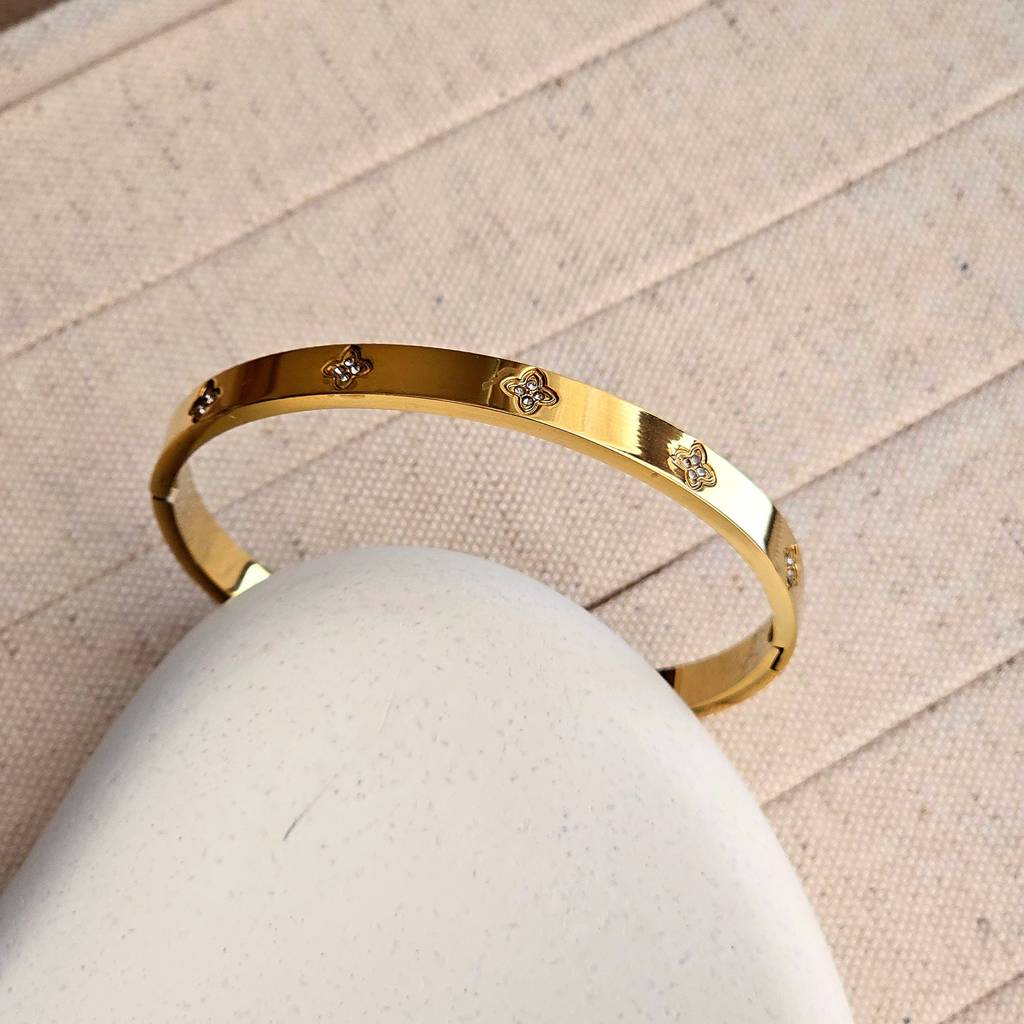 Lily Bangle Bracelet : TAA-9708117721366-BRACELET