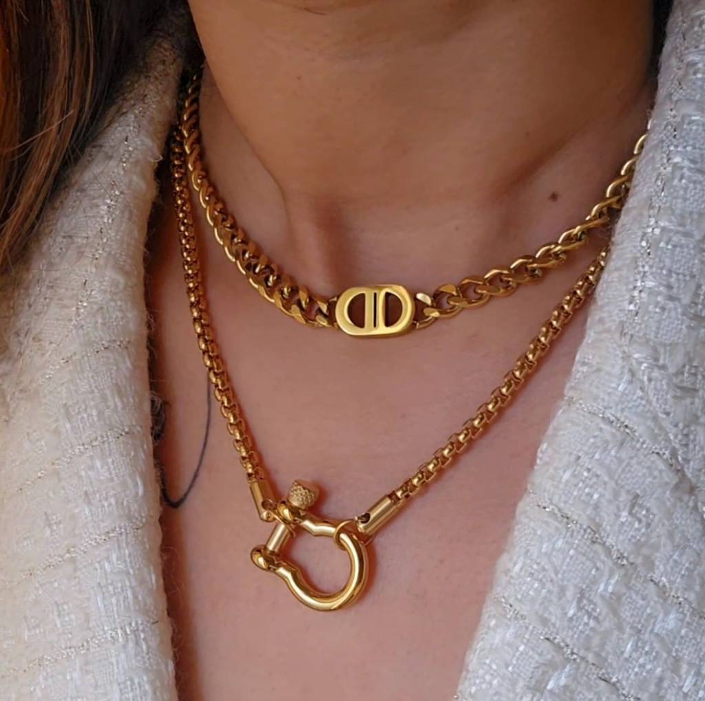 Luxury Designer Chain Necklace : TAA-9708570181910-NECKLACE