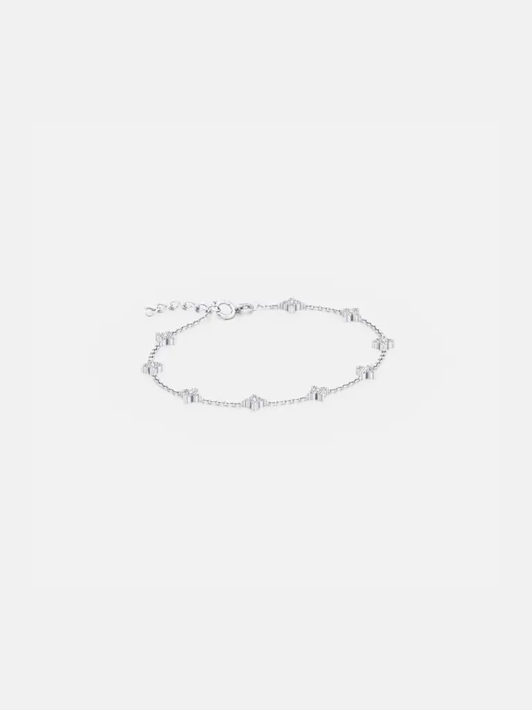 Floral Quartet Bracelet : M1BR11-W