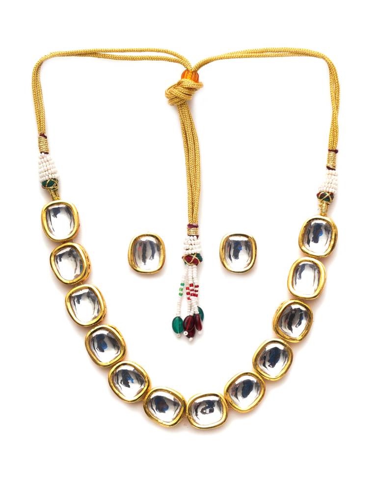 Uncut Kundan Choker With Studs : RRA23-10