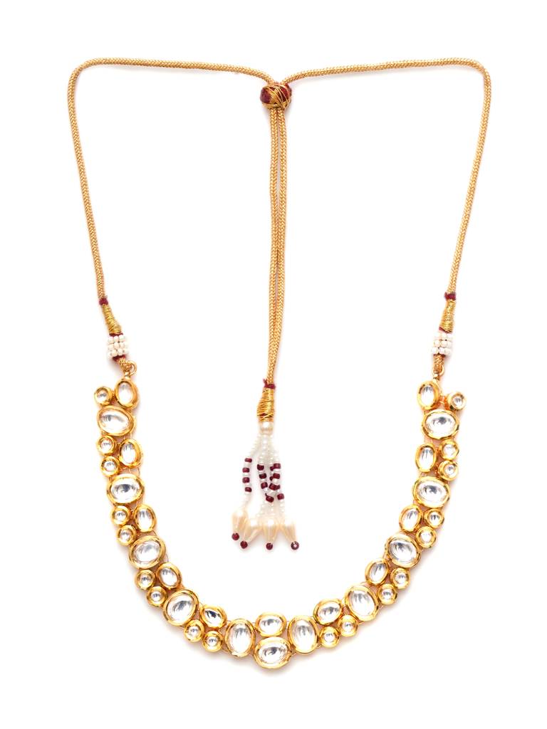 Kundan Stacked Neckpiece : RRA23-50