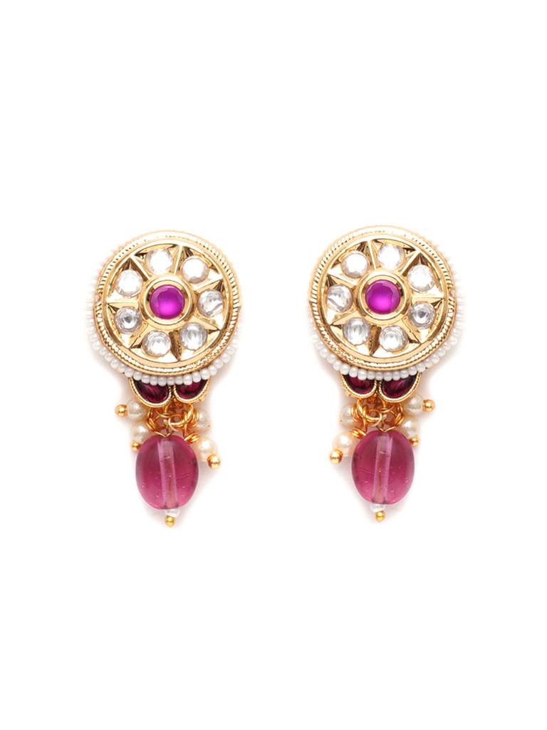 Kundan Studs With Stones : RRA23-27