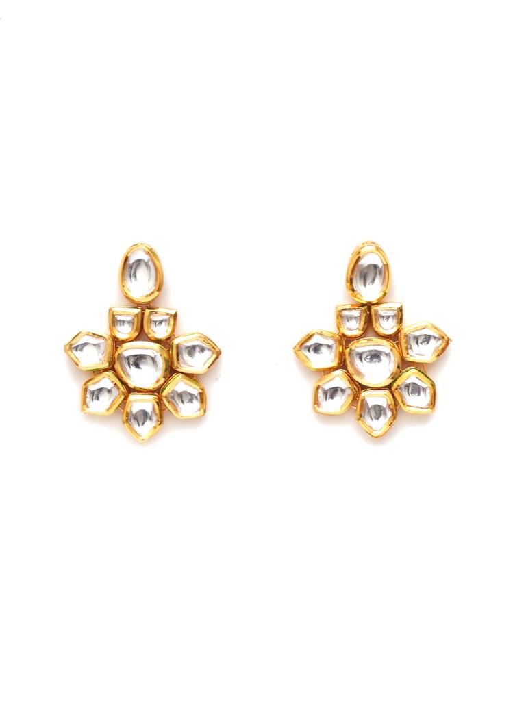 Kundan Flower Earrings : RRA23-28