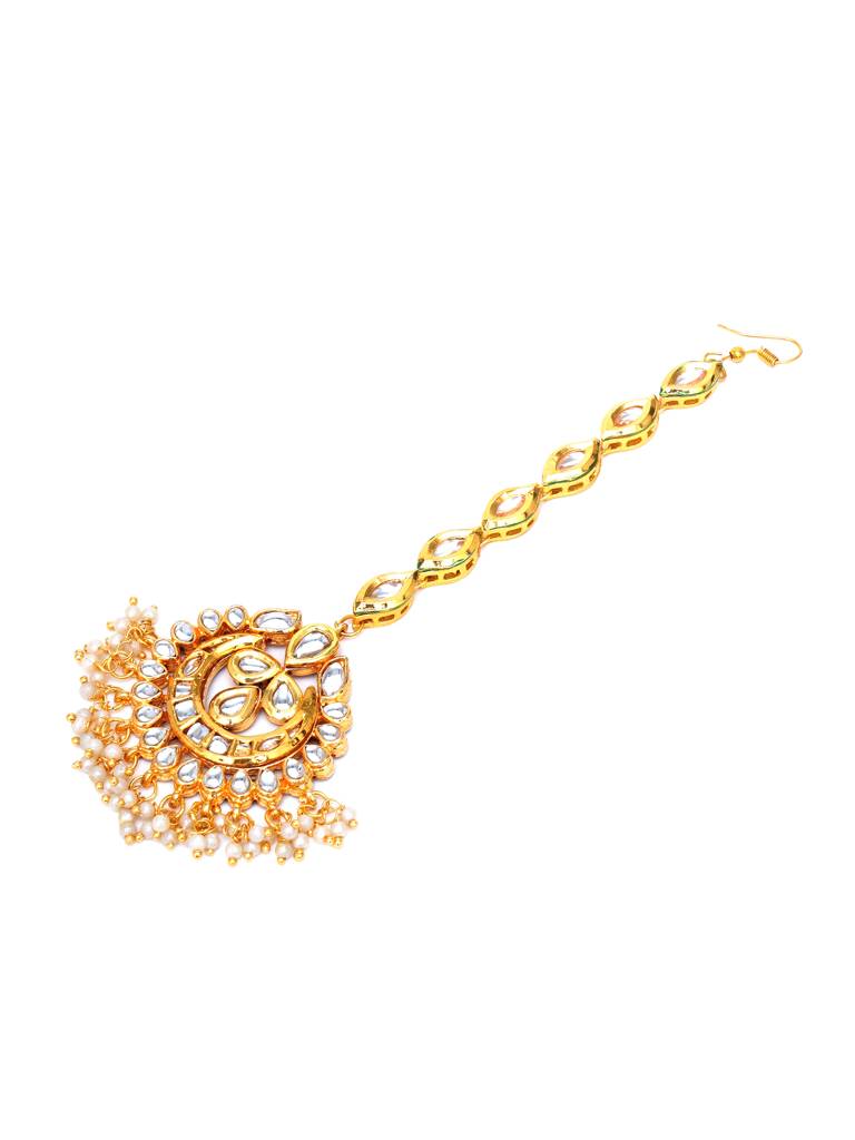 Kundan Chand & Pearl Maang Tikka : RRA23-44