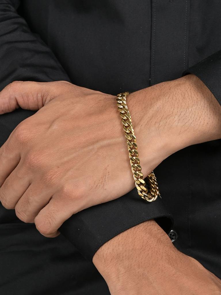 Chain Men'S Bracelet : MBR001-M