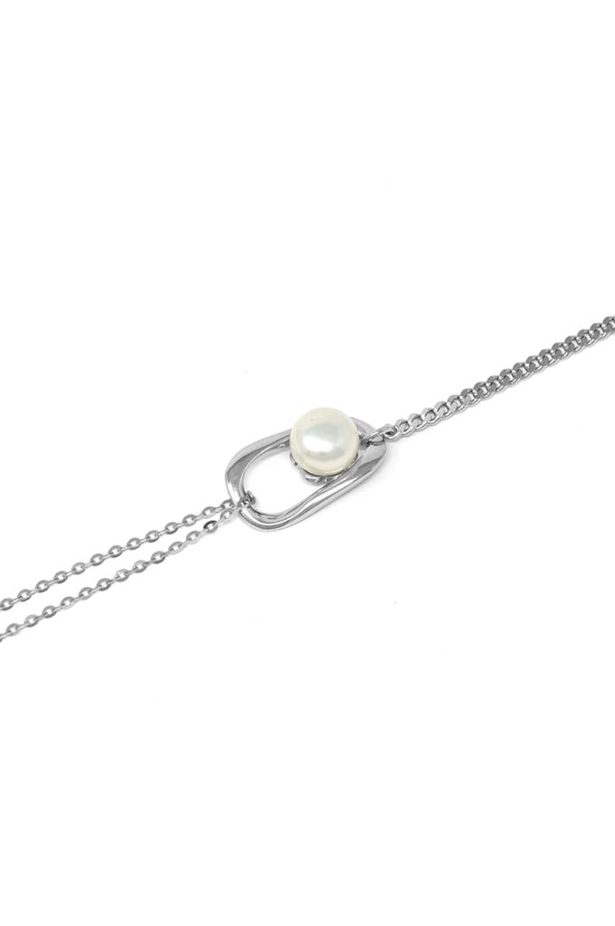 Joy Of Dance Pearl Sterling Silver Chain Bracelet : MCSBC433D1000