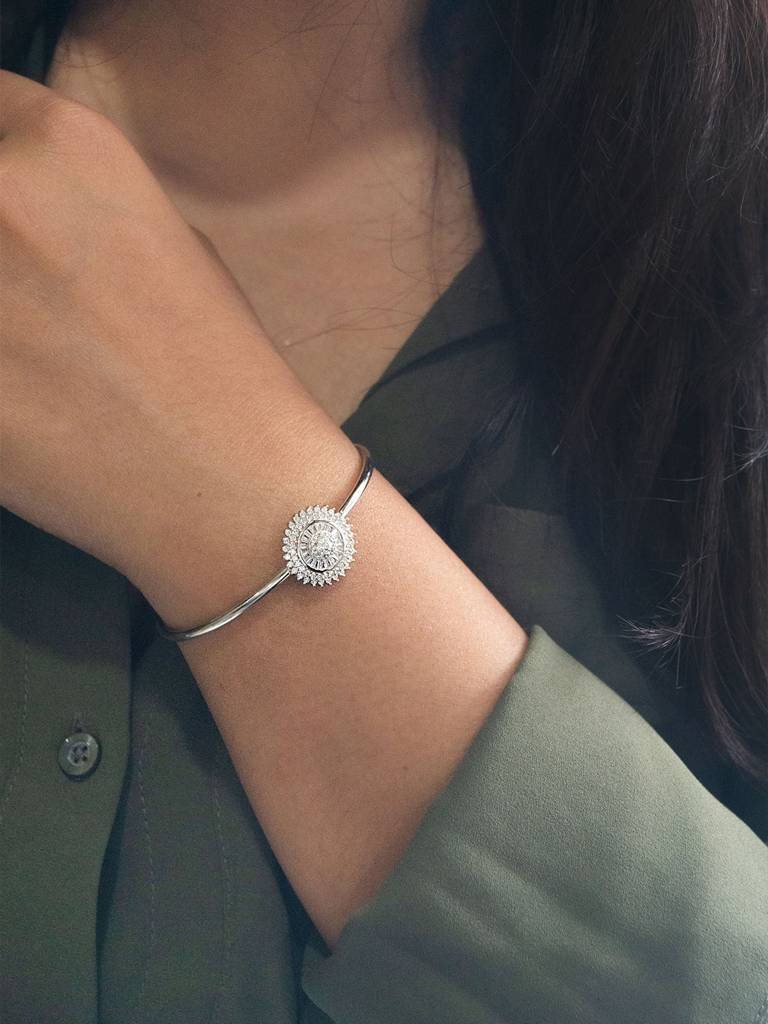 Shine With Me Sterling Silver Adjustable Bracelet : MCSBO261D513