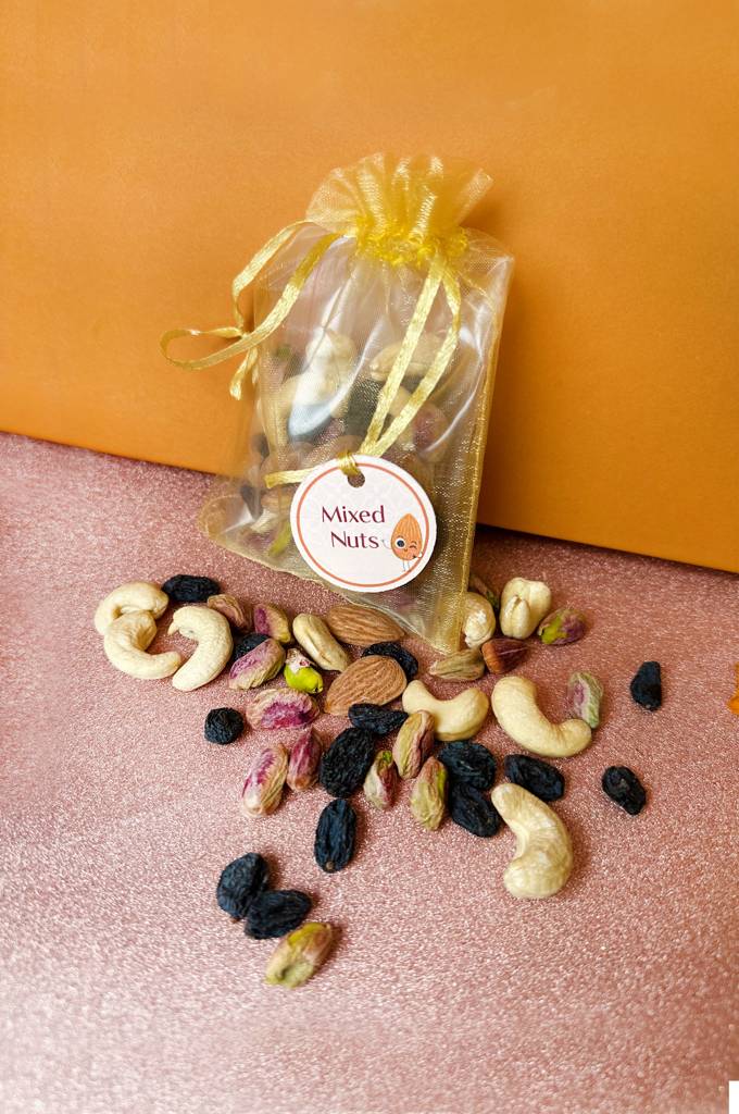 Mannash Premium Silver Rakhi Gift Hamper With Luxury Chocolate, Gourmet Treats & Roli Chawal : MCYRHO920D2307