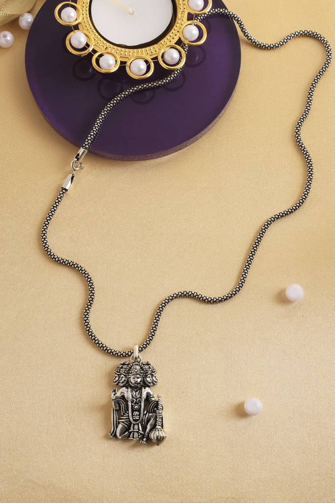 3D Panchmukhi Hanuman Pendant Chain : MDECMIX63