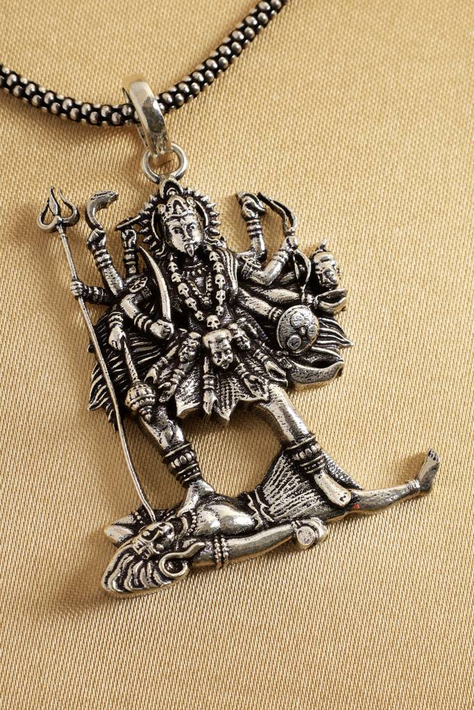 3D Kali Maa Pendant Chain : MDECMIX73