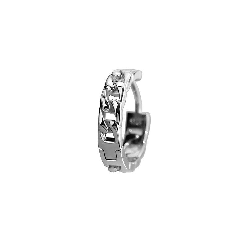 Sion Silver Earrings For Men & Boys : ME2C0275