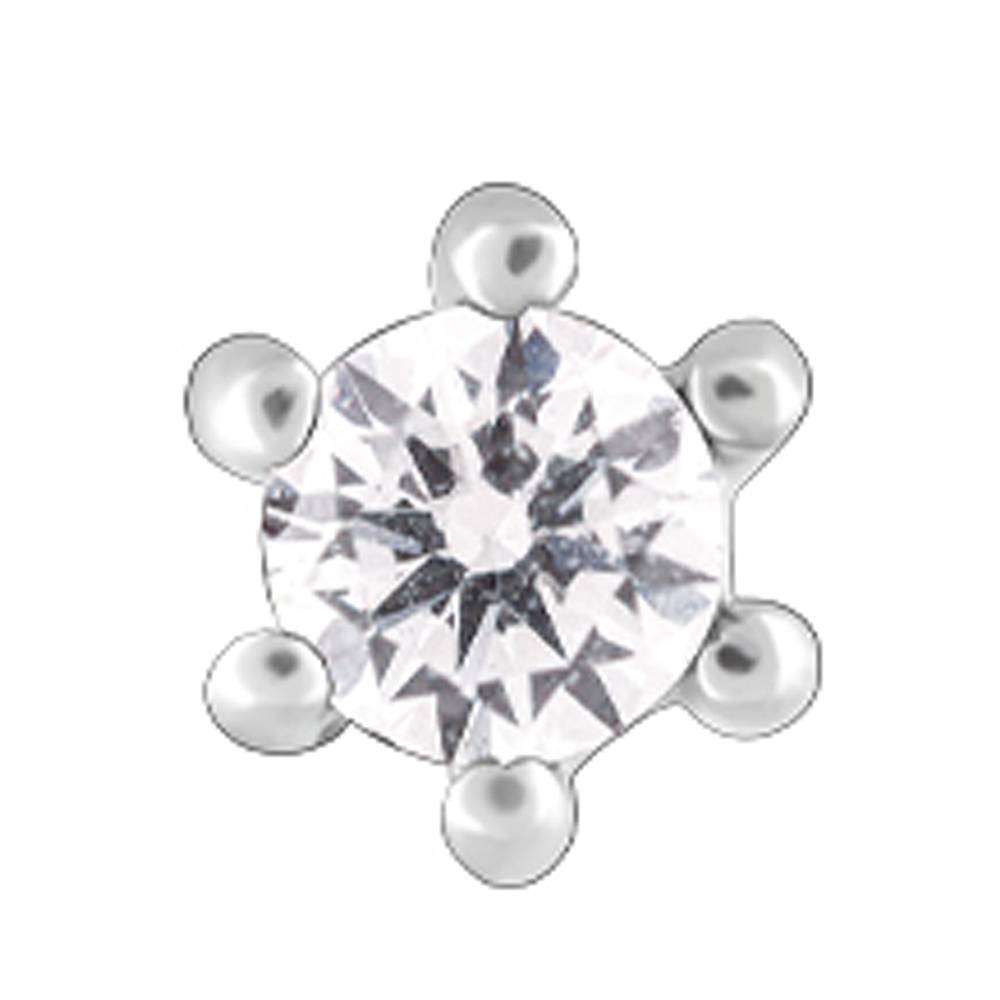 925 Silver Bubbli Stud For Men : MER018