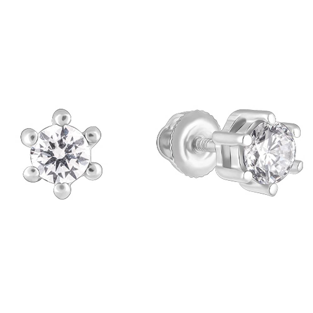 925 Silver Bubbli Stud For Men : MER018