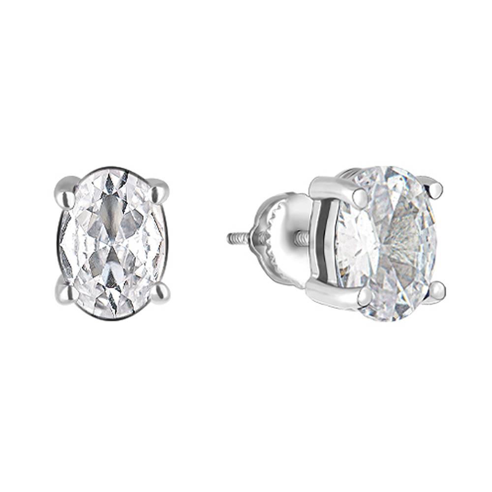 925 Silver Pristine Stud For Men : MER019