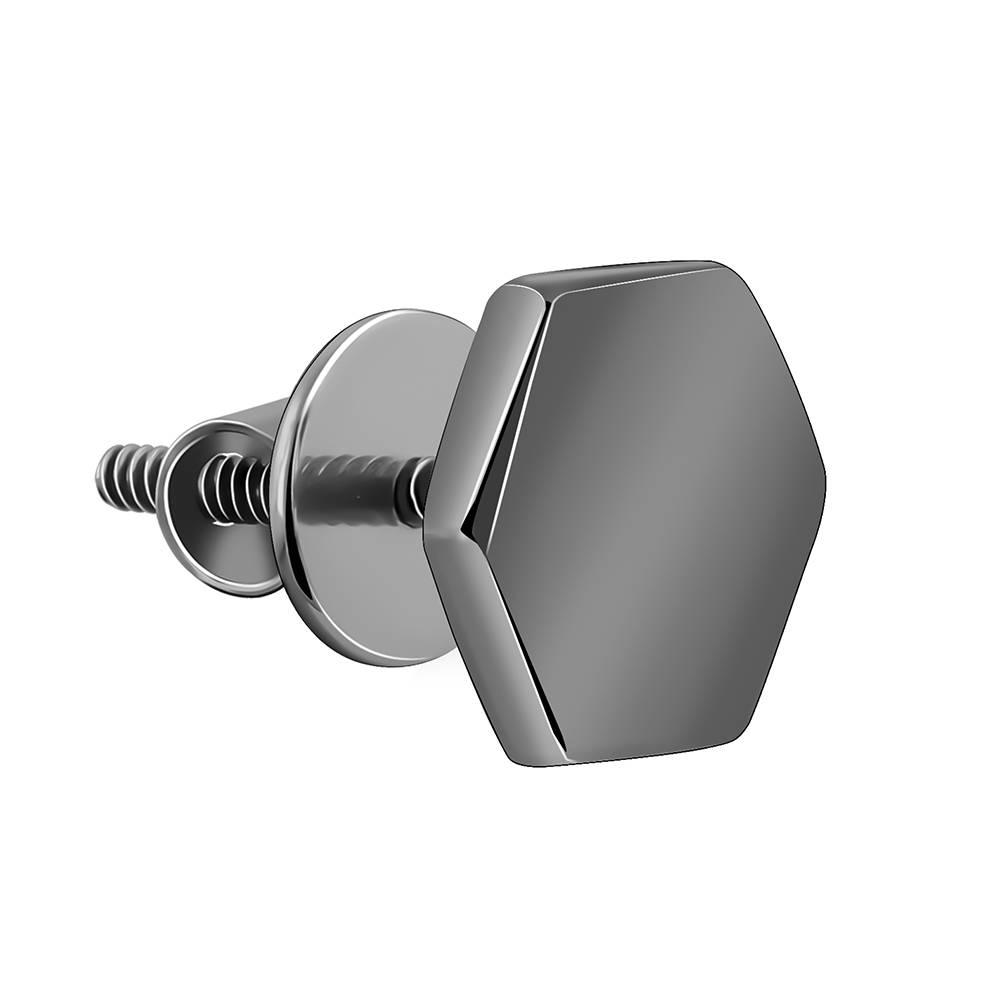 Giva 925 Black Rhodium Aamon Stud For Him : MER029MER029