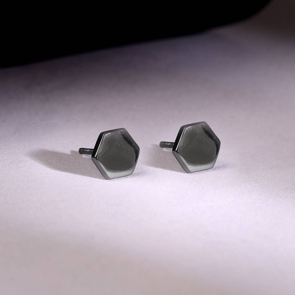 Giva 925 Black Rhodium Aamon Stud For Him : MER029MER029