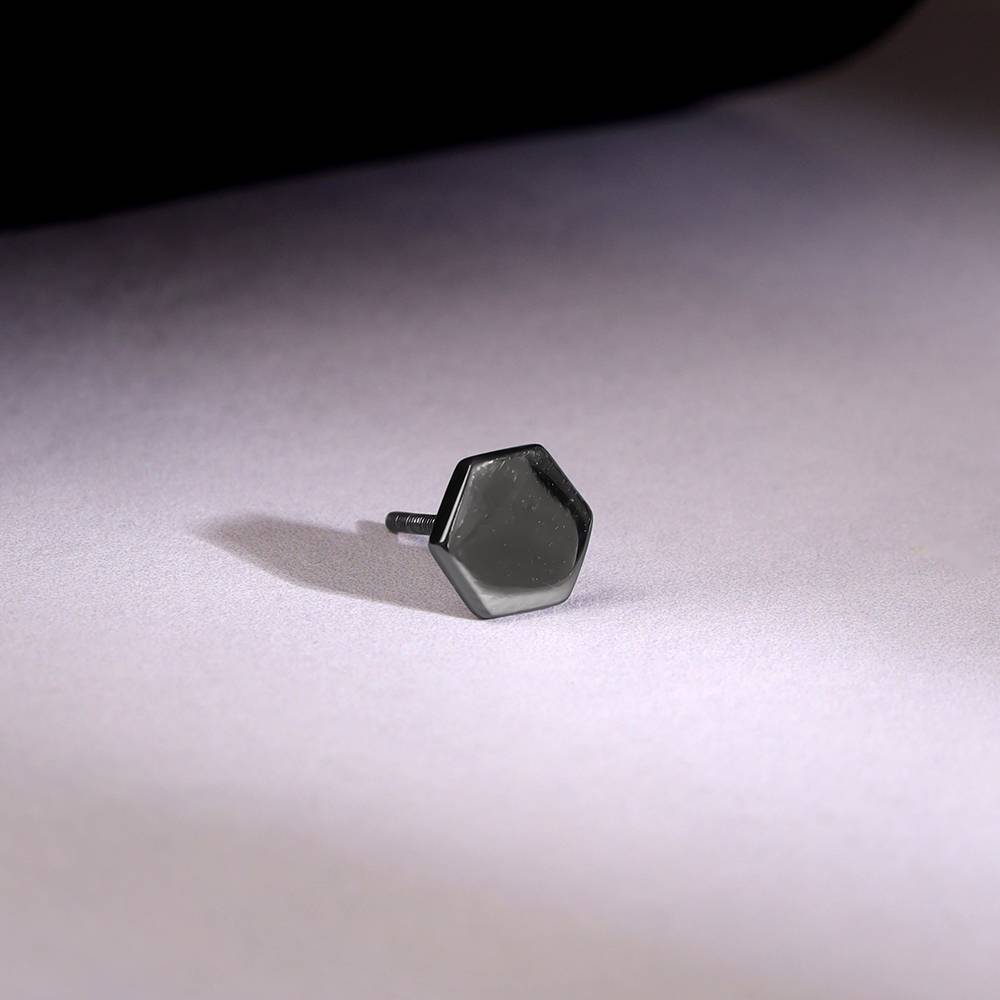 Giva 925 Black Rhodium Aamon Stud For Him : MER029