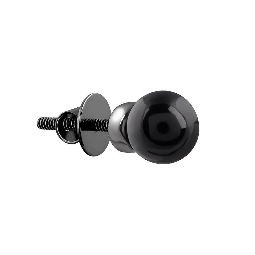 Giva 925 Black Rhodium Rizz Stud For Him : MER035MER035