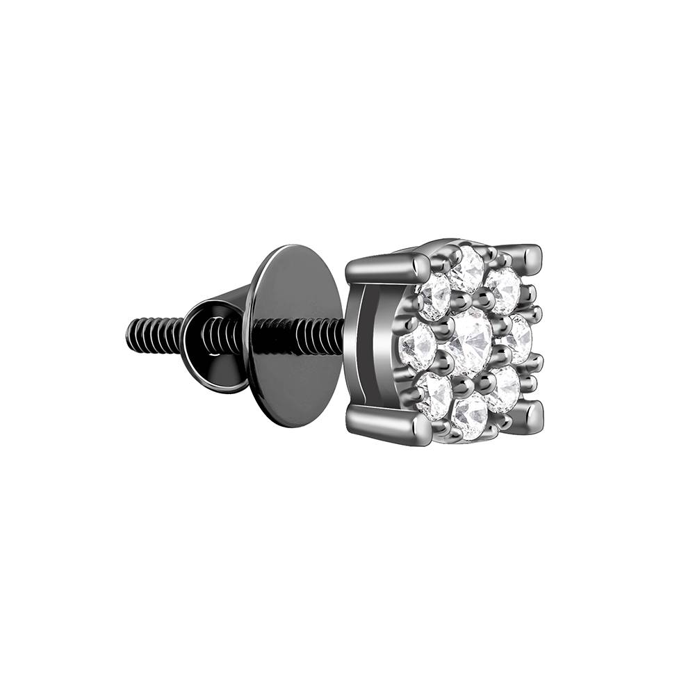 Giva 925 Black Rhodium Asani Stud For Him : MER038MER038