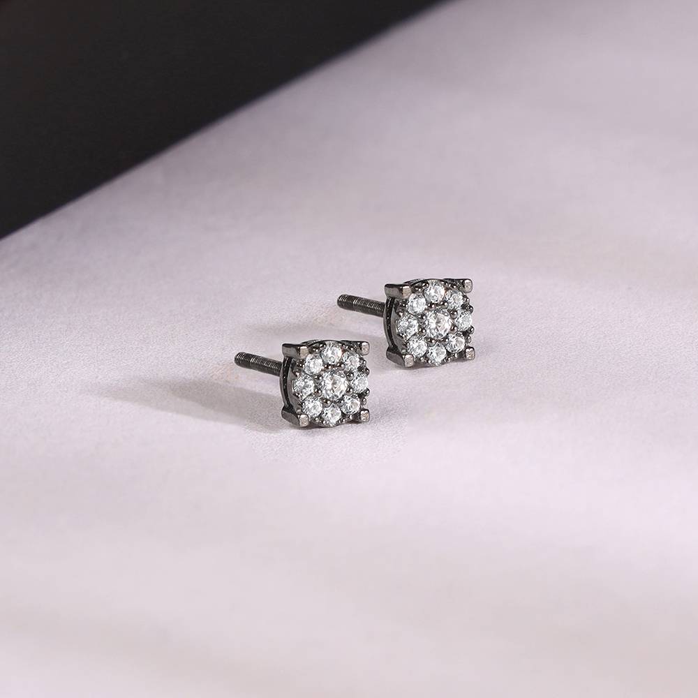 Giva 925 Black Rhodium Asani Stud For Him : MER038MER038