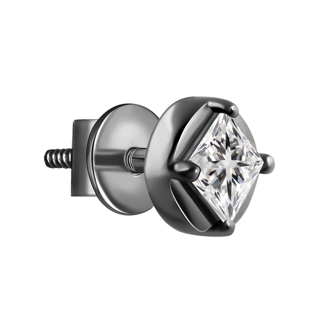 Giva 925 Black Rhodium Balor Stud For Him : MER040MER040