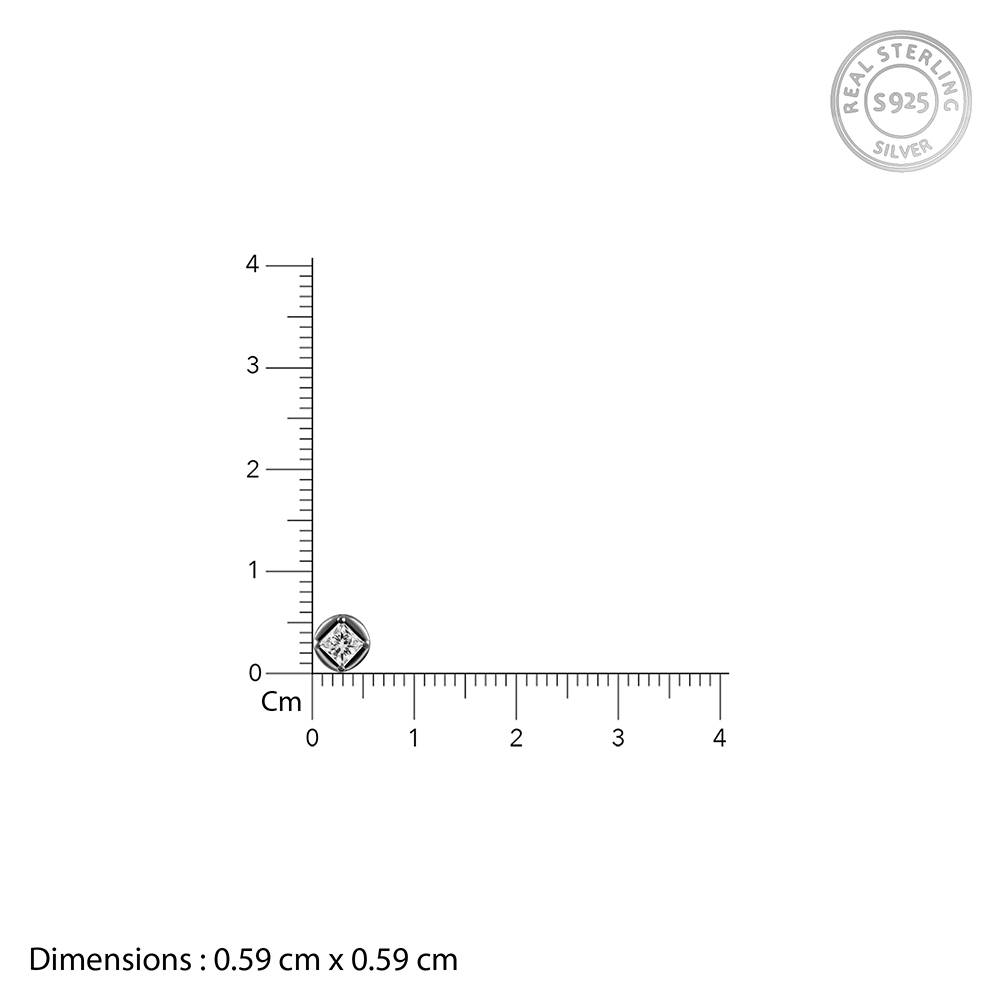 Giva 925 Black Rhodium Balor Stud For Him : MER040MER040