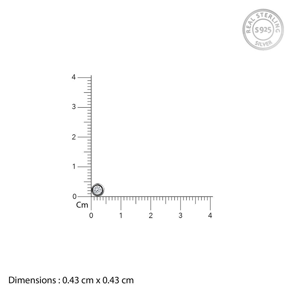 Giva 925 Black Rhodium Akuji Stud For Him : MER043MER043