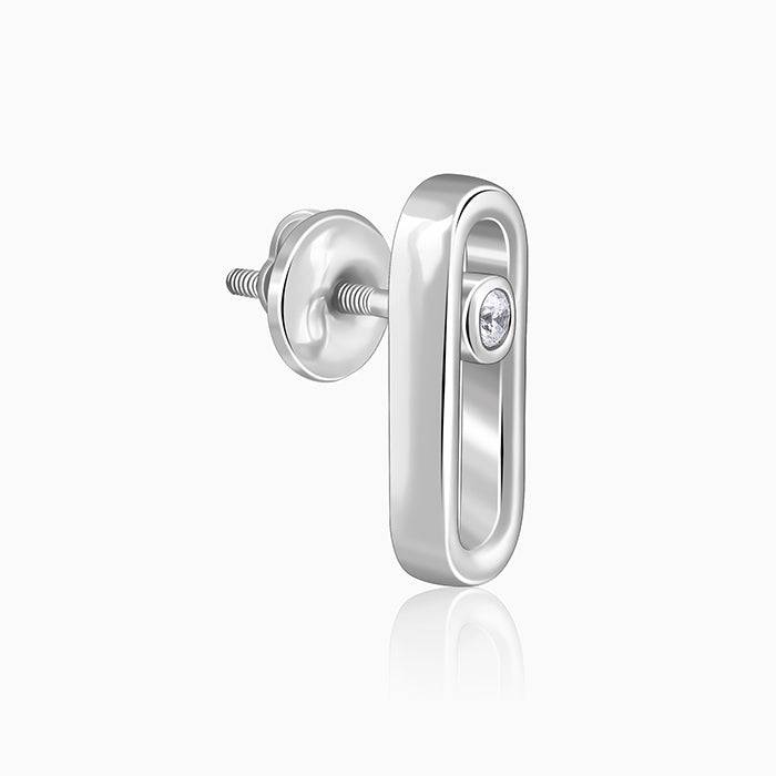 925 Silver Highness Stud For Him, Studs To Gift Men & Boys : MER062