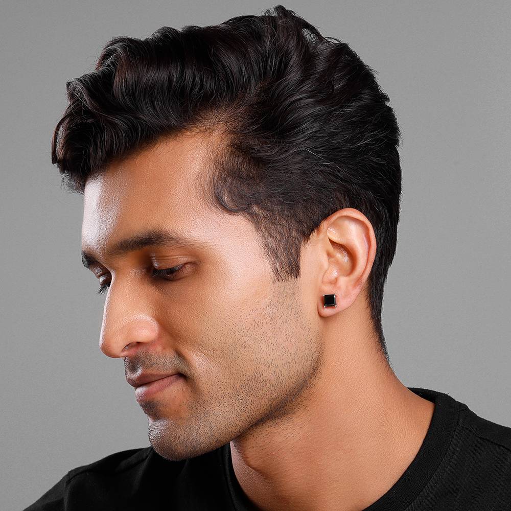 Black Shadow Stud For Him : MER067