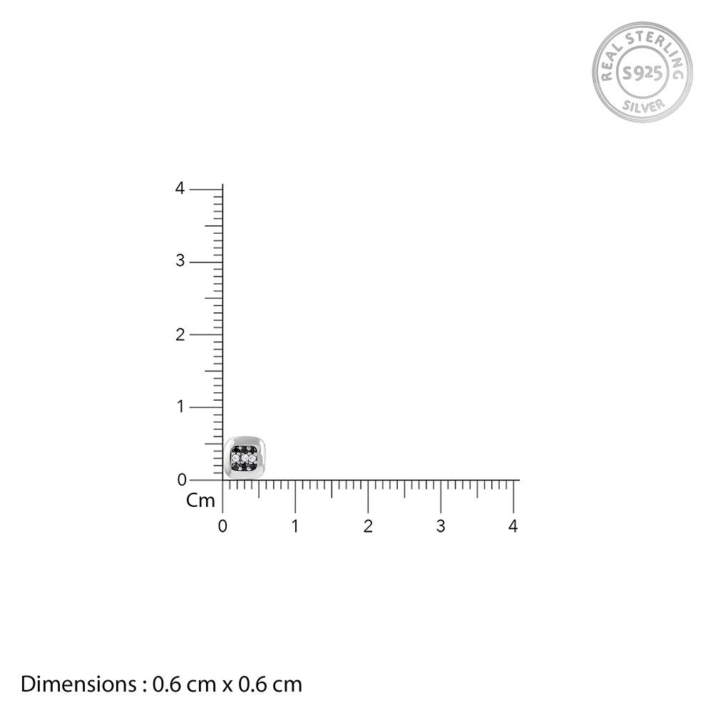 Giva 925 Silver Nightline Stud For Him : MER071