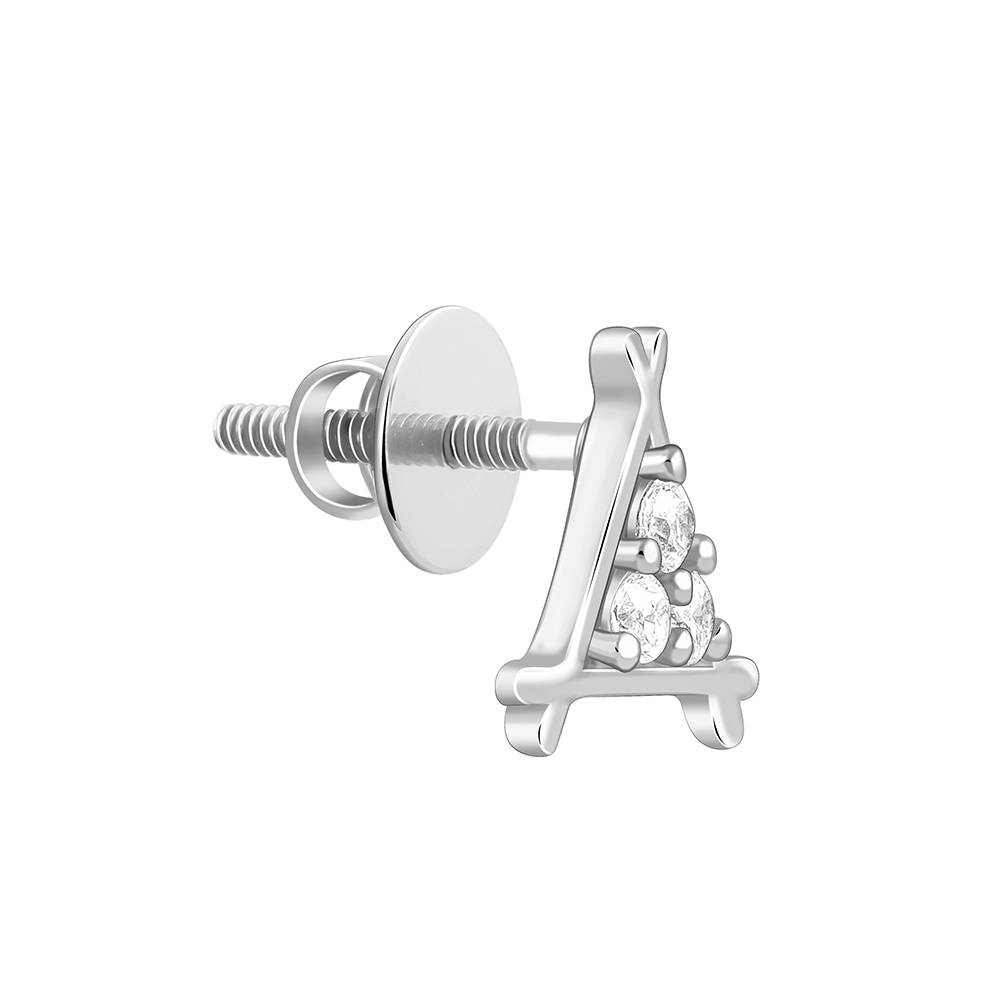 Giva 925 Silver Triangle Stud For Him : MER080