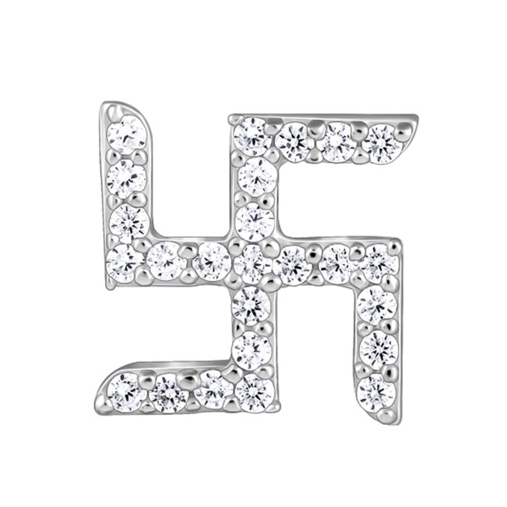 Swastik Shine Stud For Him : MER083