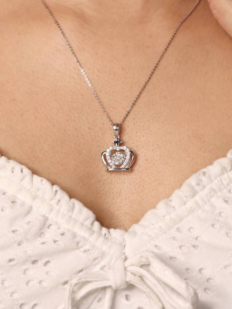 Jangling Moissanite Designer Pendants : MGP036