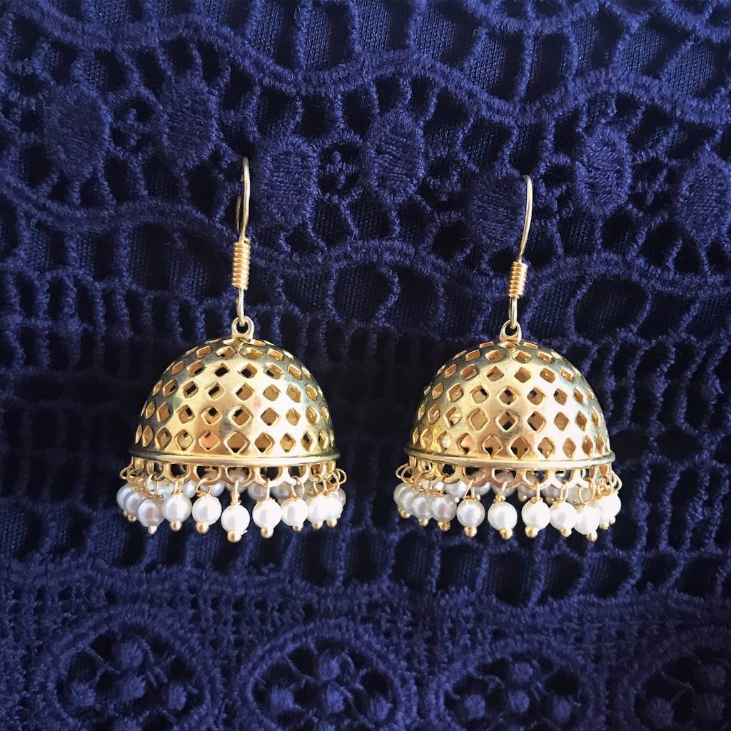 Temple Jhumkis