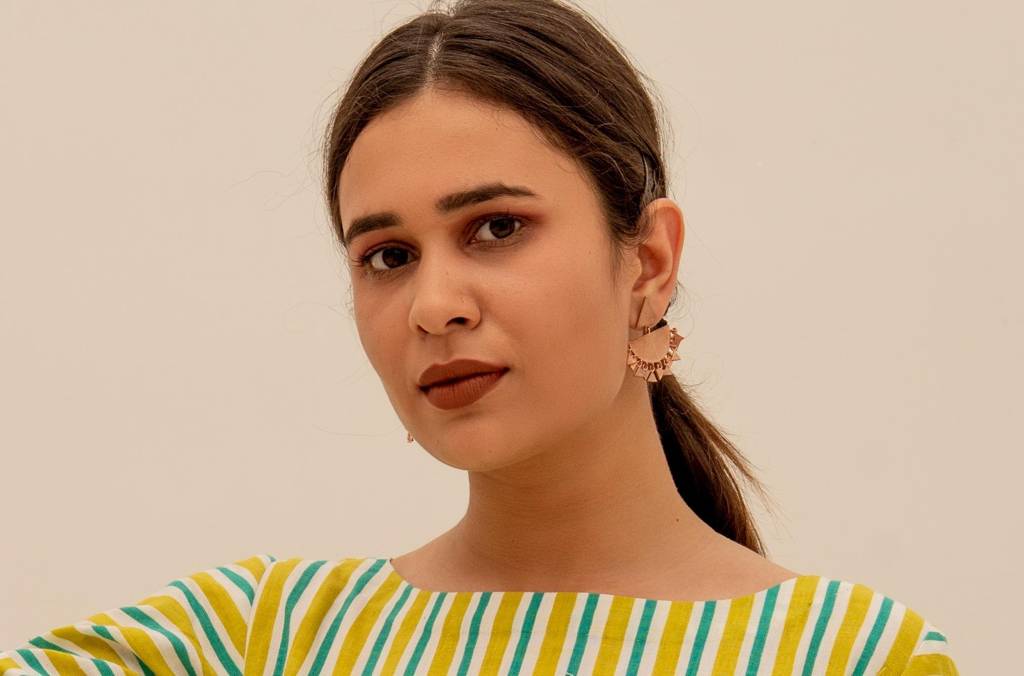 Aster Chaandbali Earrings