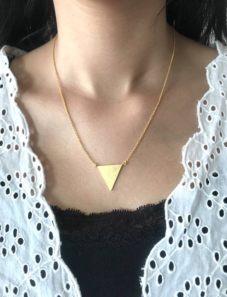 Triangle Necklace