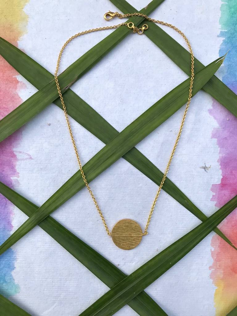 Phase Necklace - New Moon
