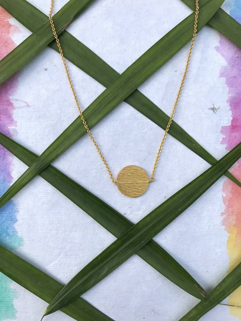 Phase Necklace - New Moon