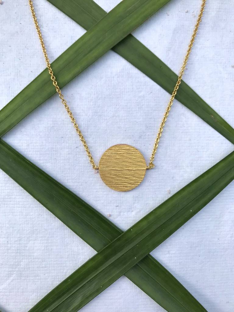 Phase Necklace - New Moon