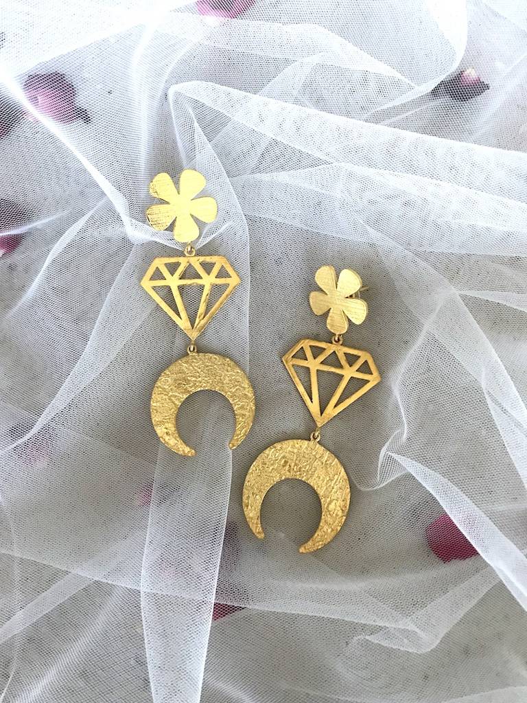 Triple Element Earrings