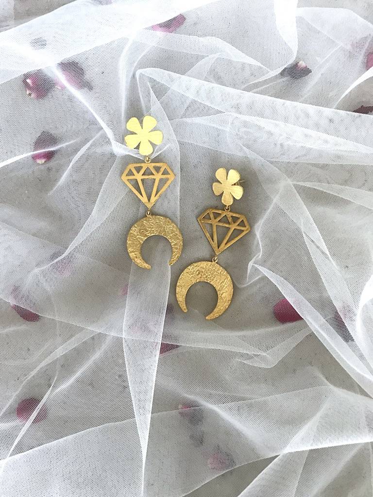 Triple Element Earrings