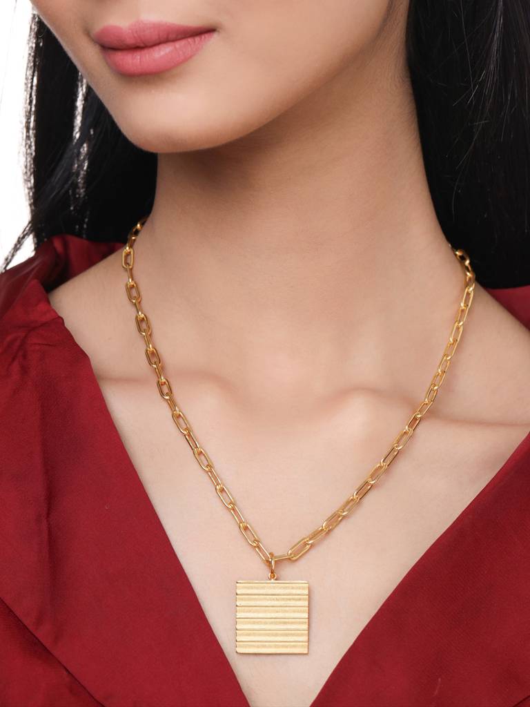 Boxy Necklace