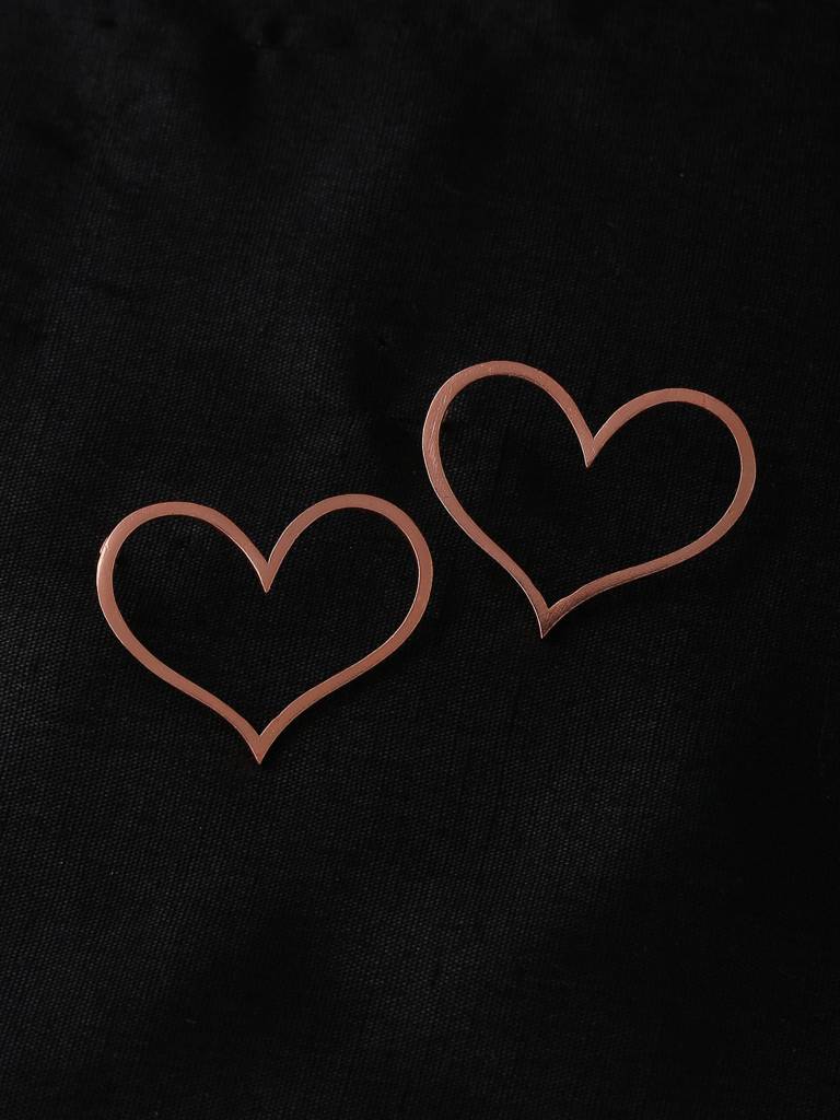 Happy Heart Studs