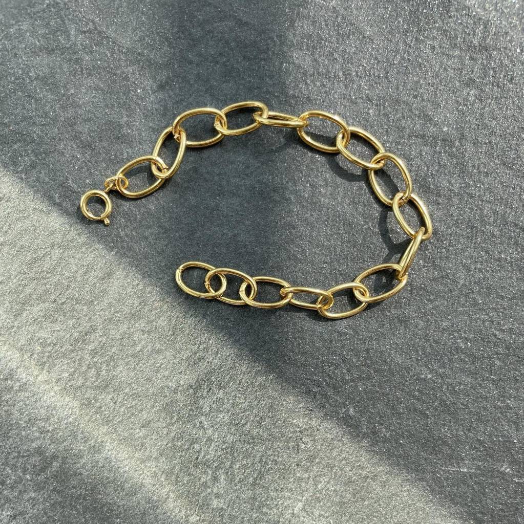 Oval Chain Bracelet