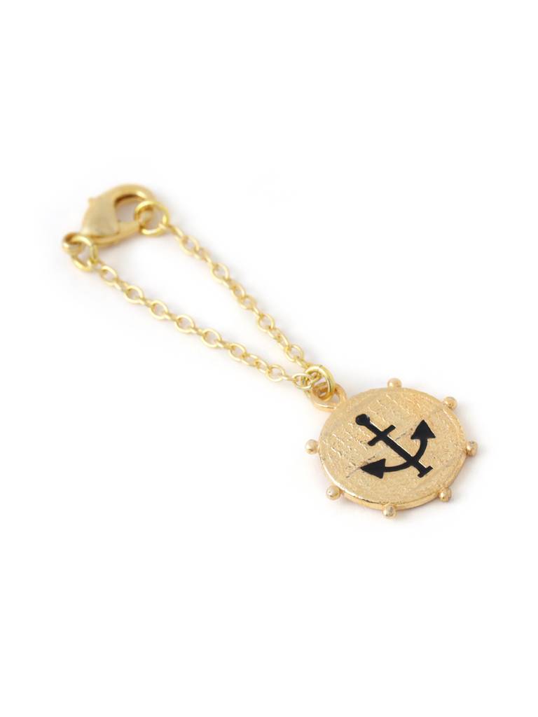 Anchor Watch Chain Charm