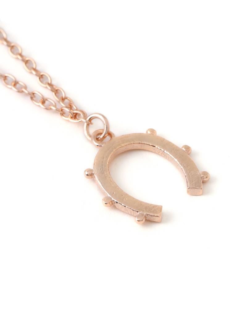 Horseshoe Watch Chain Charm