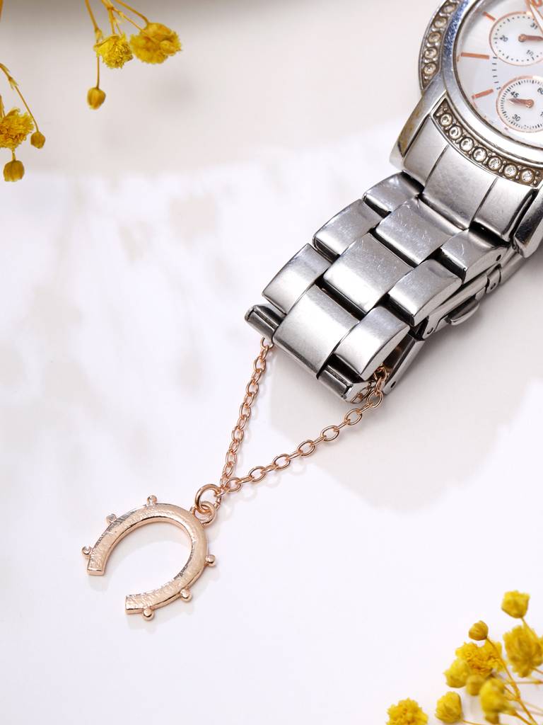 Horseshoe Watch Chain Charm