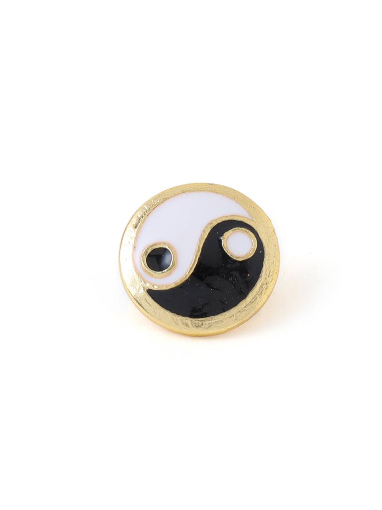 Yin Yang Watch Pin